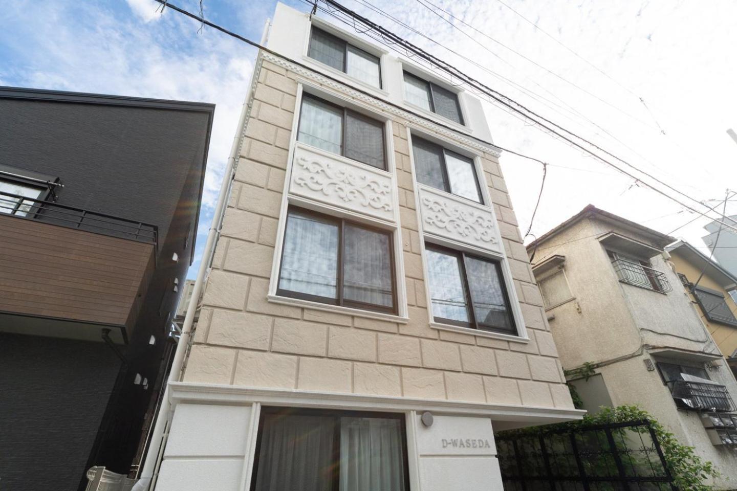 D-Waseda Lägenhet Tokyo prefektur Exteriör bild